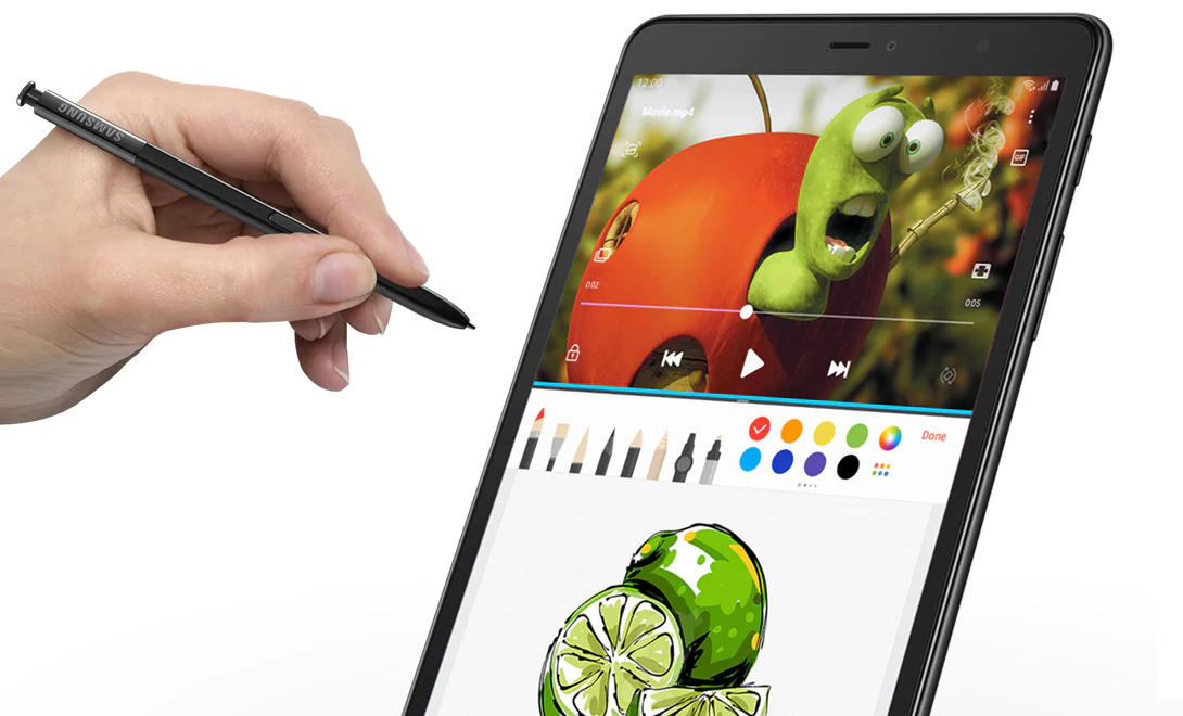 Samsung ra mắt Galaxy Tab A Plus: màn hình 8 inch, hỗ trợ bút S Pen