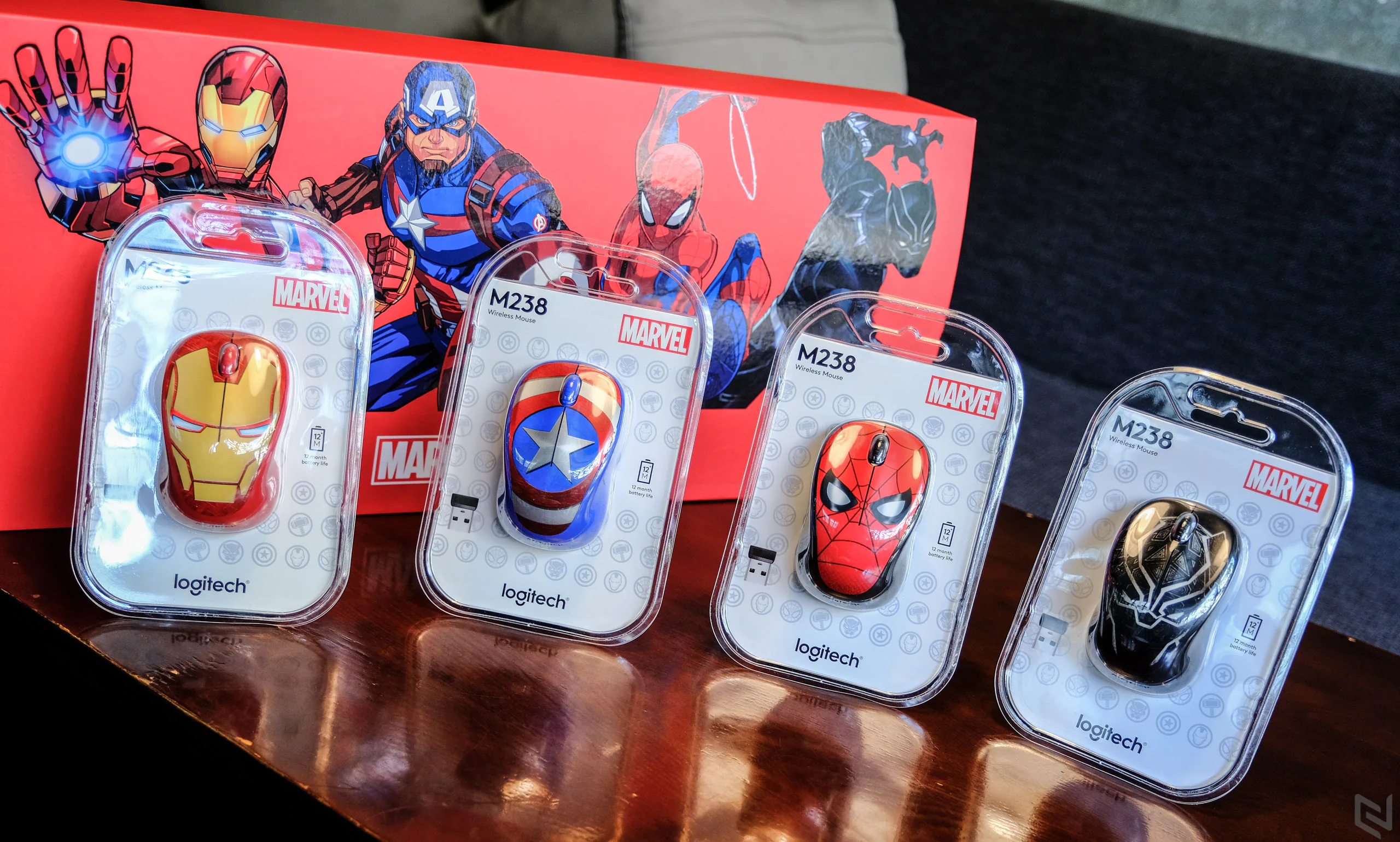 Trên tay bộ chuột siêu anh hùng MARVEL - Logitech M238 nhân dịp Captain Marvel công chiếu