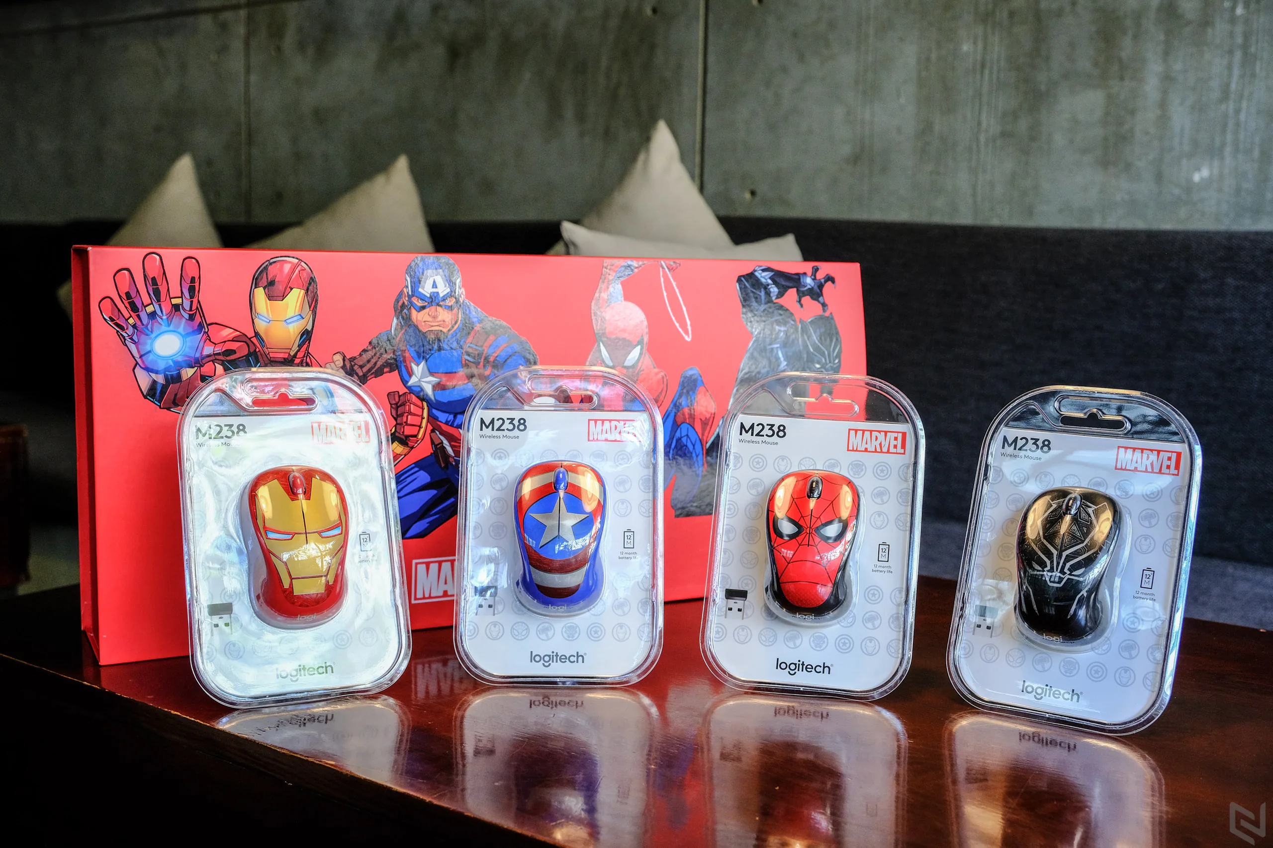Trên tay bộ chuột siêu anh hùng MARVEL - Logitech M238 nhân dịp Captain Marvel công chiếu