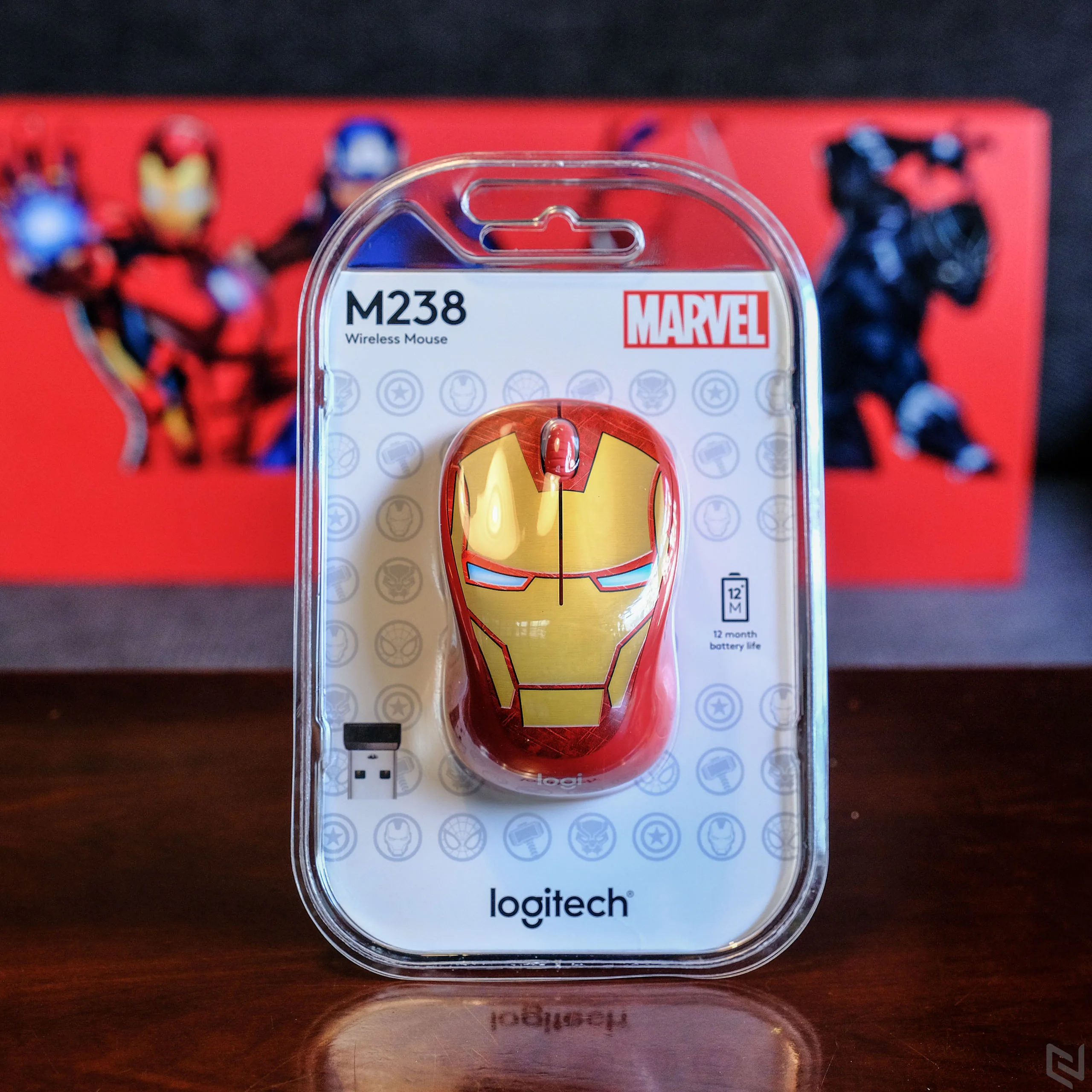 Trên tay bộ chuột siêu anh hùng MARVEL - Logitech M238 nhân dịp Captain Marvel công chiếu