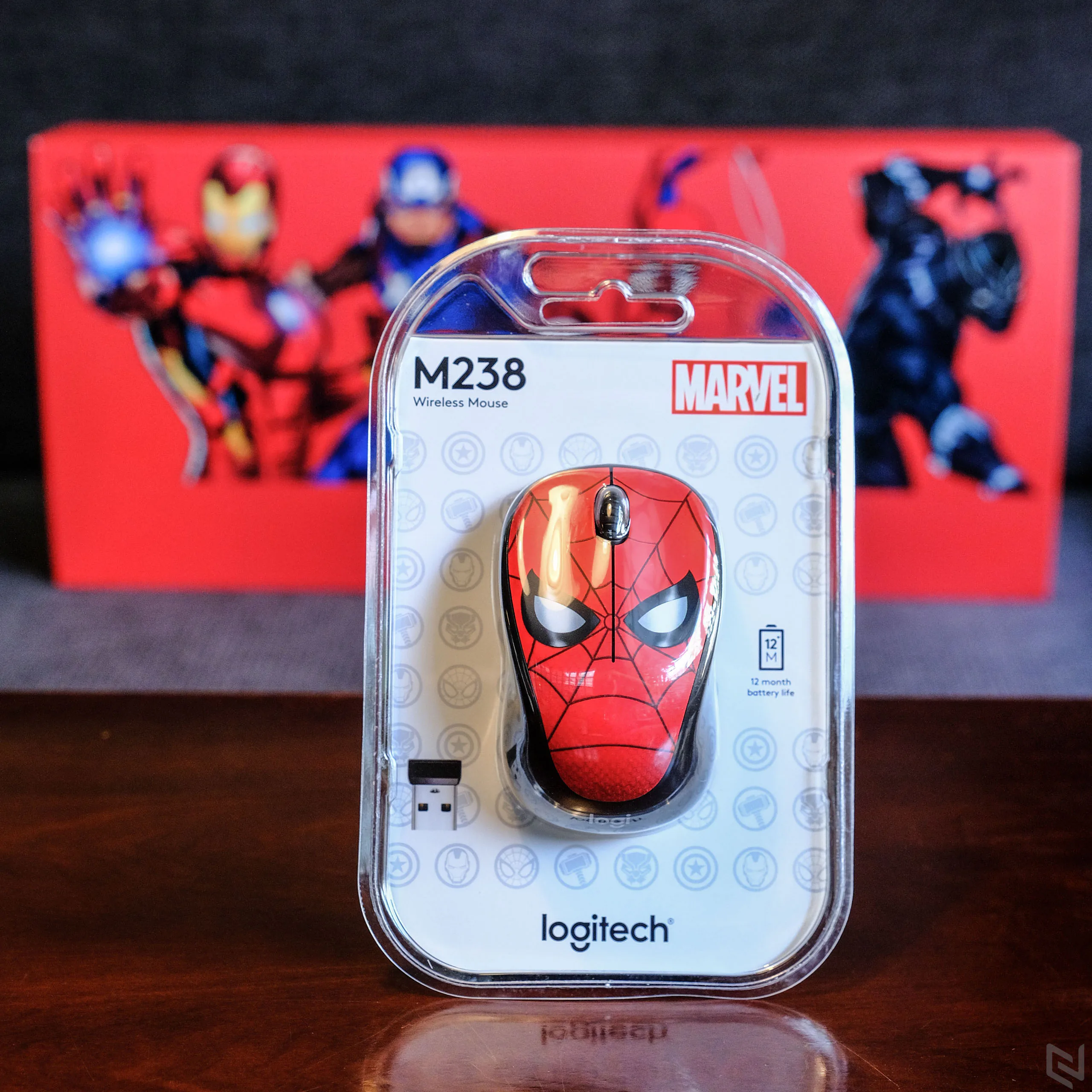 Trên tay bộ chuột siêu anh hùng MARVEL - Logitech M238 nhân dịp Captain Marvel công chiếu