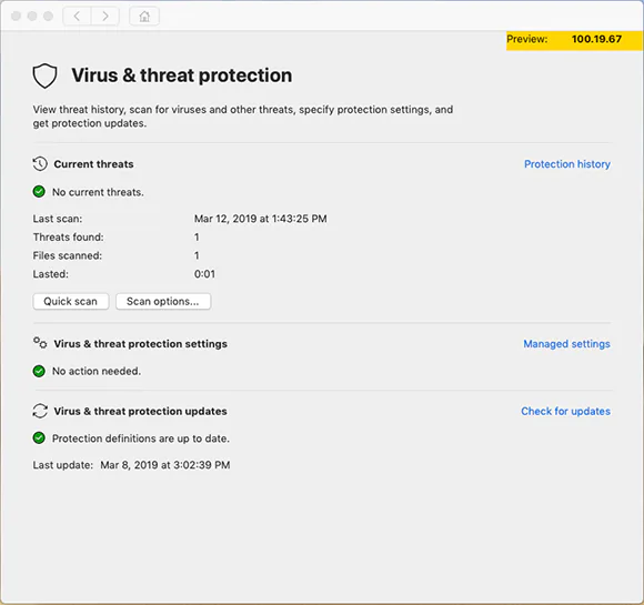 Microsoft đang đưa trình diệt virus Defender của mình lên máy Mac
