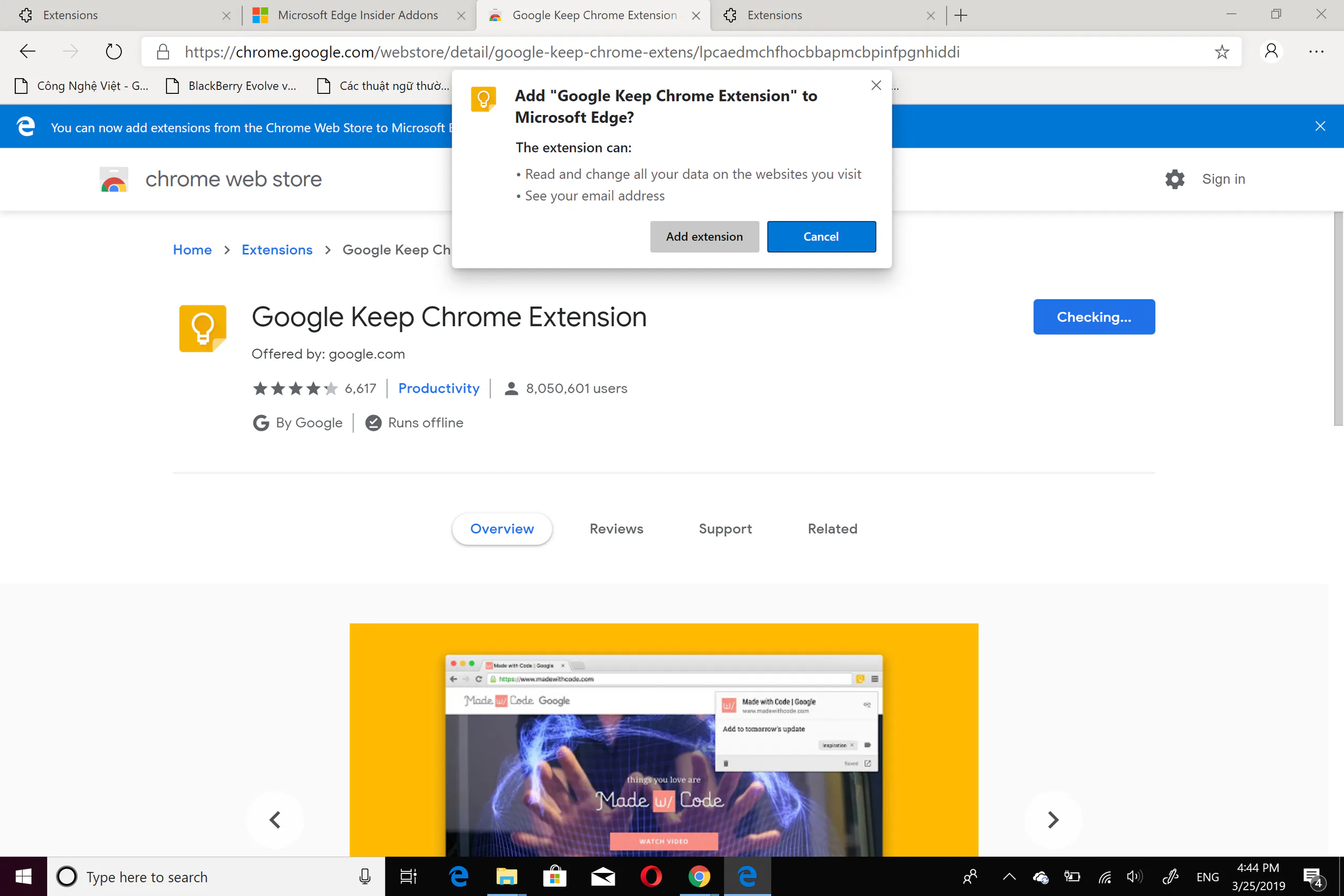 Mời tải về trình duyệt web Microsoft Edge hoàn toàn mới dựa trên nhân Chromium