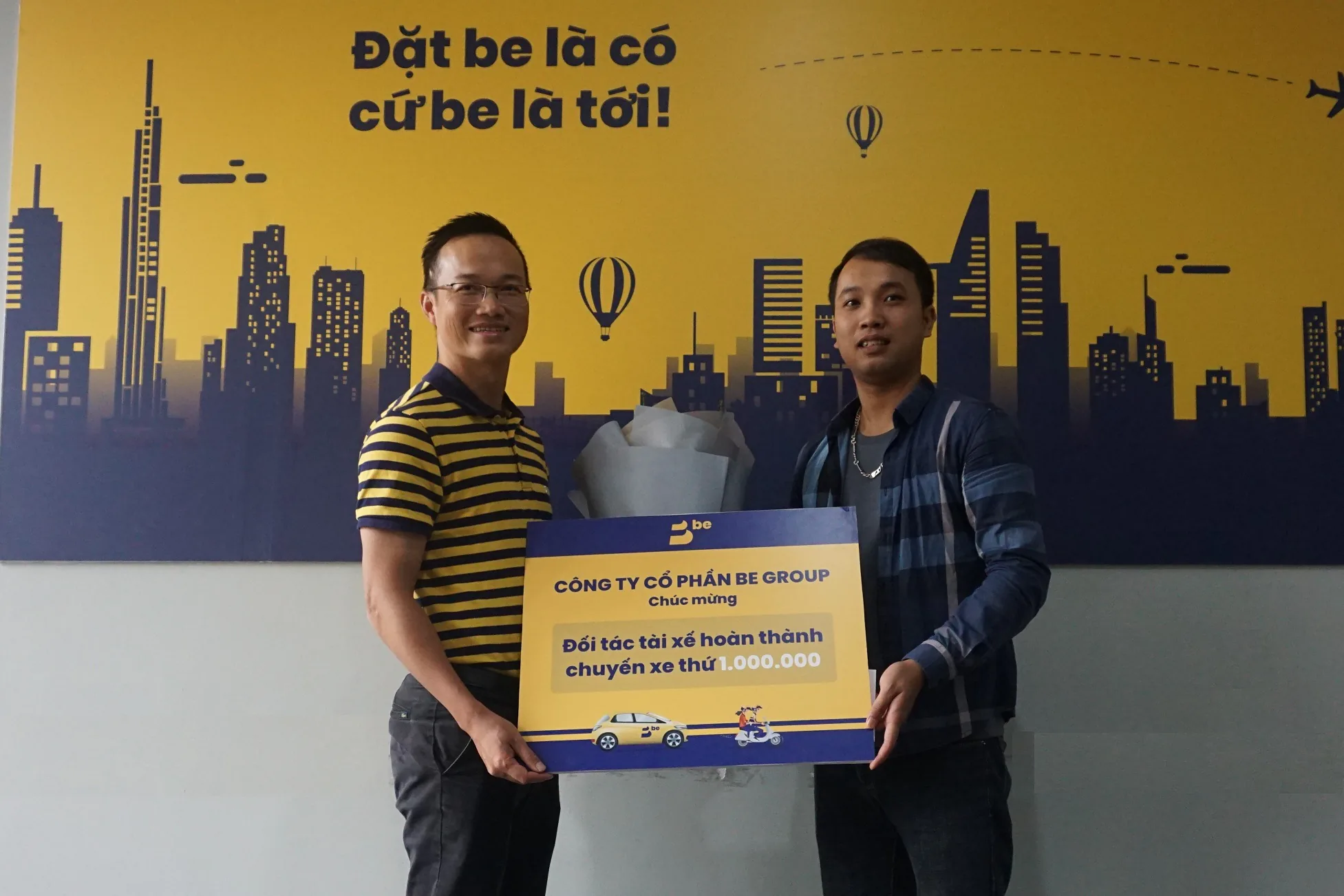 Ứng dụng gọi xe “be” đã hoàn thành khoảng 5 triệu chuyến xe và sẽ hiện diện ở 22 tỉnh thành phố năm 2019