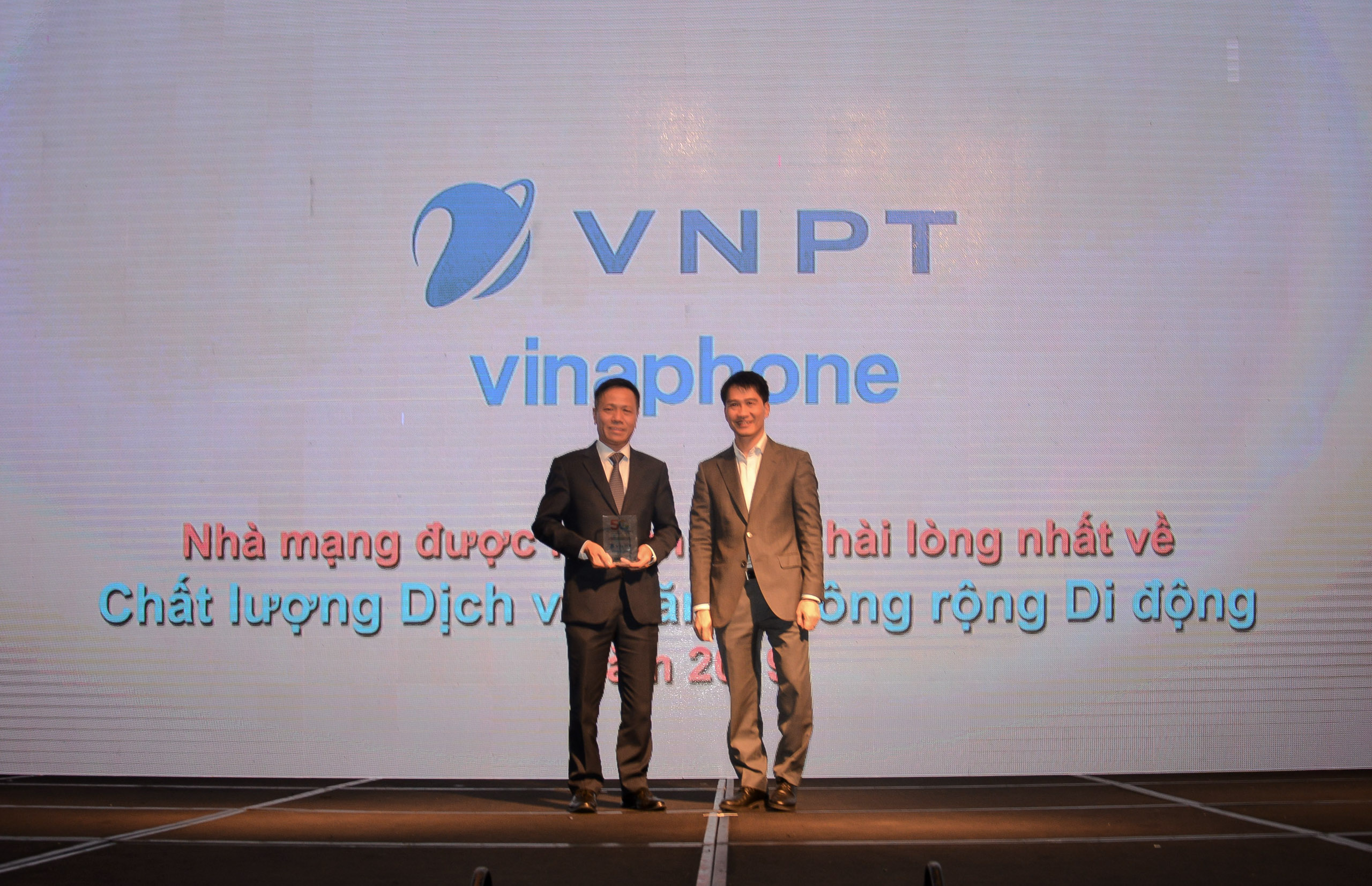 VinaPhone tiếp tục dẫn đầu về sự hài lòng của khách hàng với chất lượng 3G/4G