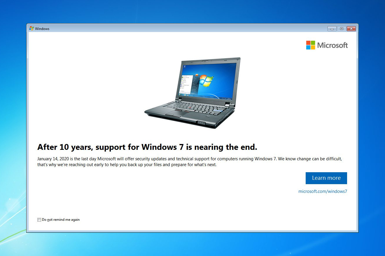 microsoft khai tử windows 7