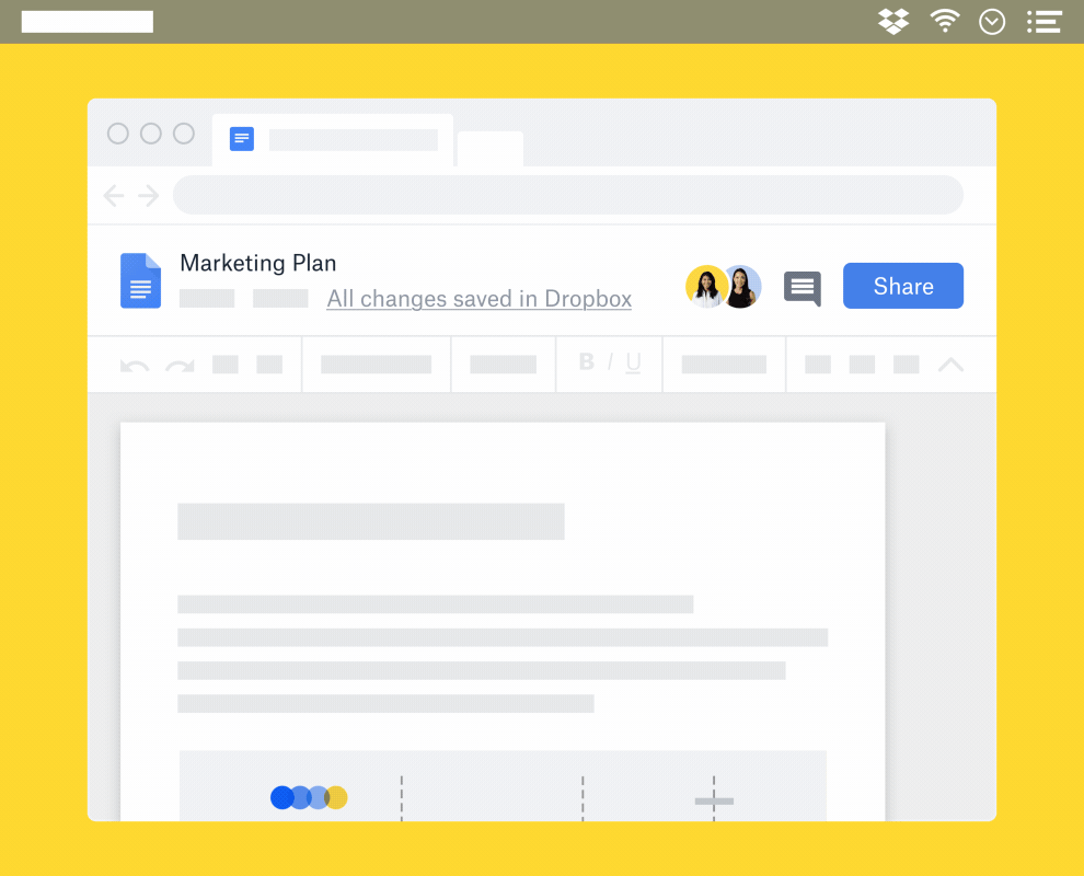 google docs trên dropbox