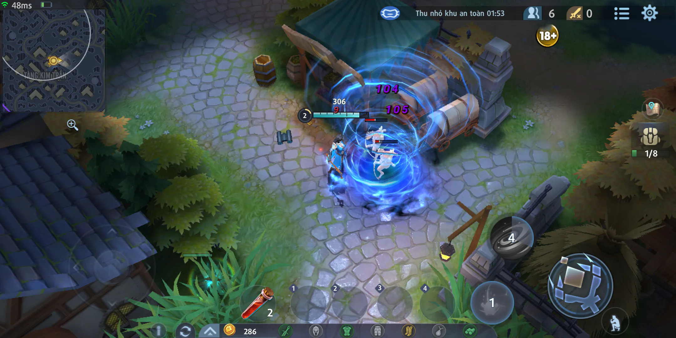 Survival Heroes Gamota - Liên Minh Sinh Tồn: game hot tháng 4 kết hợp 2 thể loại Moba và Battle royal