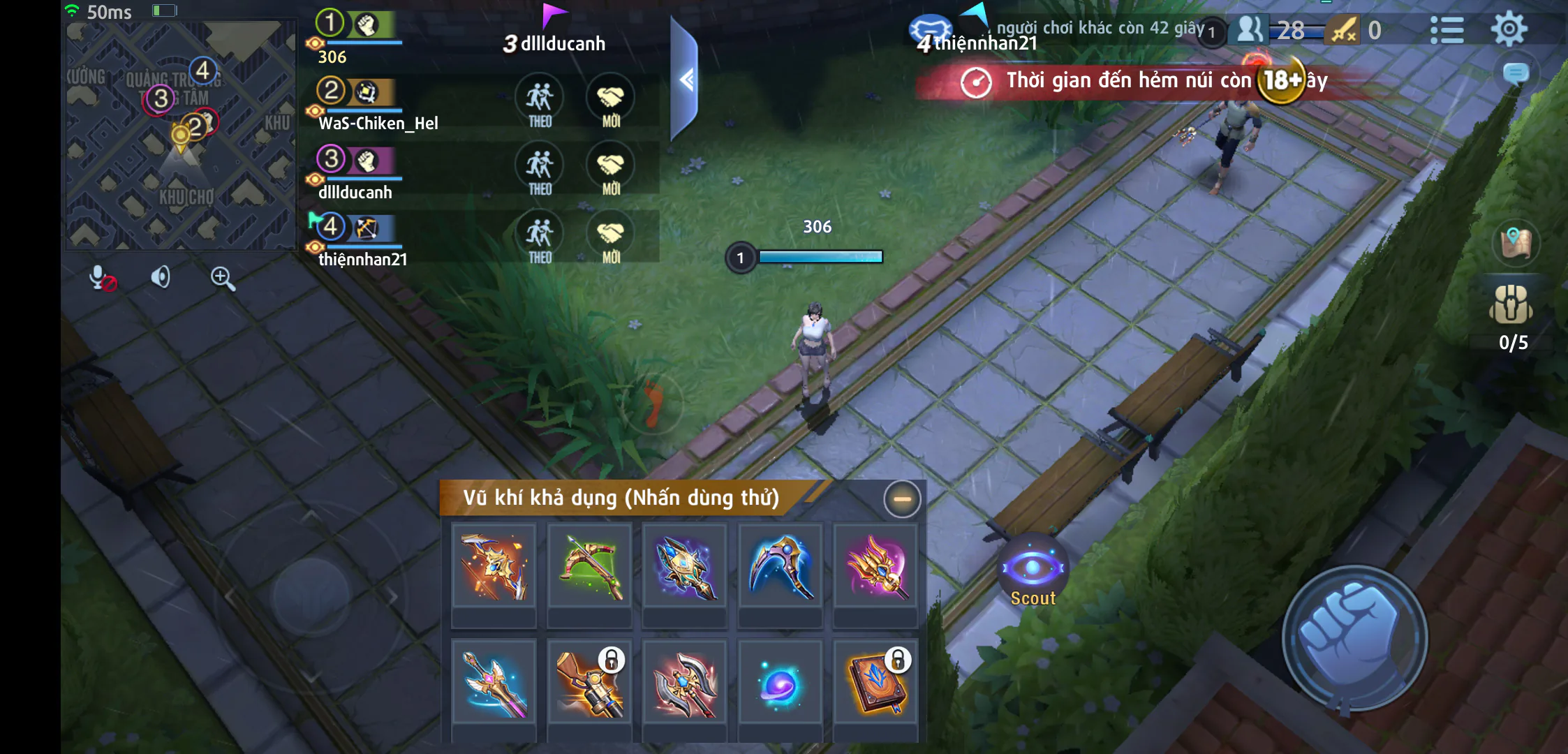 Survival Heroes Gamota - Liên Minh Sinh Tồn: game hot tháng 4 kết hợp 2 thể loại Moba và Battle royal