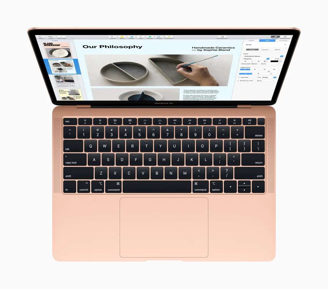 bàn phím cánh bướm của macbook