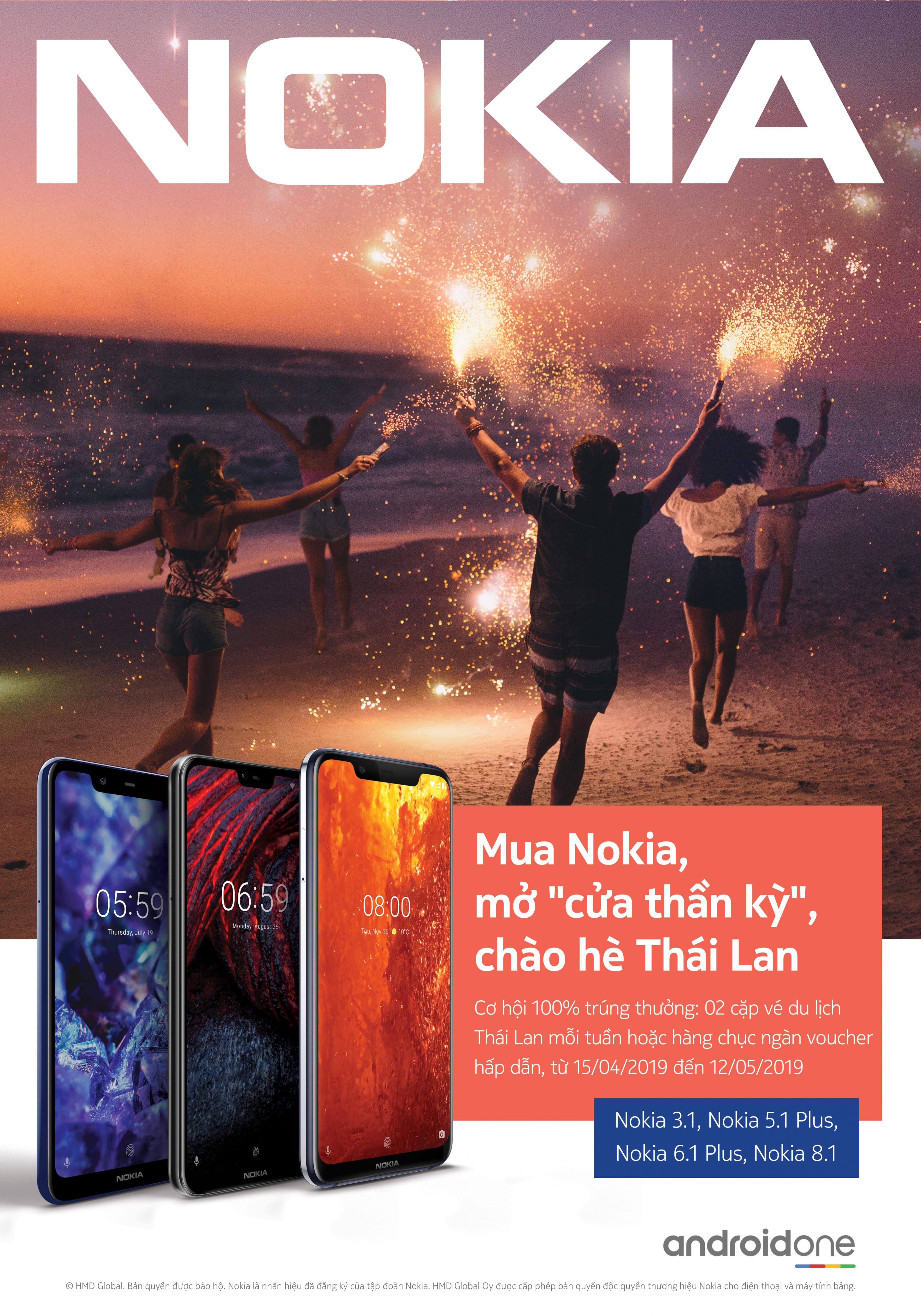 Nokia khởi động mùa hè bằng chương trình khuyến mãi “Mở cửa thần kỳ, chào hè Thái Lan”