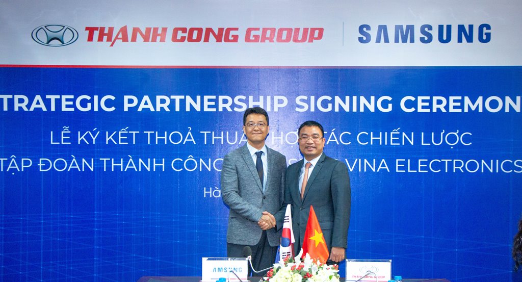 Samsung ký kết hợp tác chiến lược với Tập đoàn Thành Công