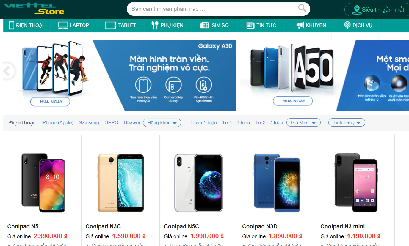 Coolpad giảm giá hàng loạt sản phẩm chào đón dịp lễ 30/04 - 01/05