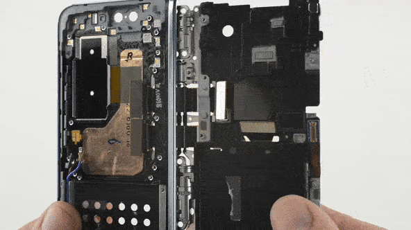 Tháo rời Galaxy Fold cùng iFixit, mở dễ, khó sửa