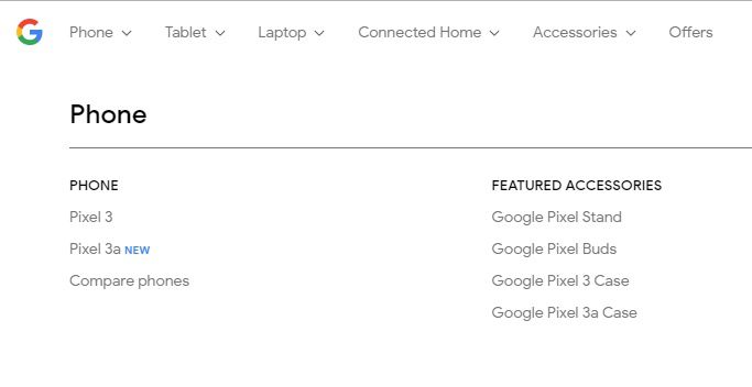 Website của Google xác nhận Pixel 3a