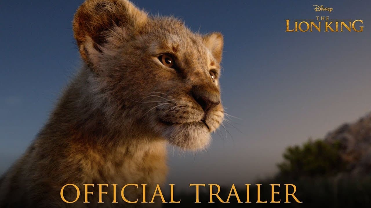 Trailer chính thức The Lion King: Vua sư tử Simba bản điện ảnh
