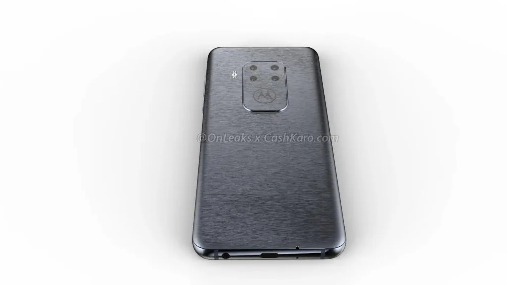 Rò rỉ ảnh render flagship Motorola với cụm 4 camera chính