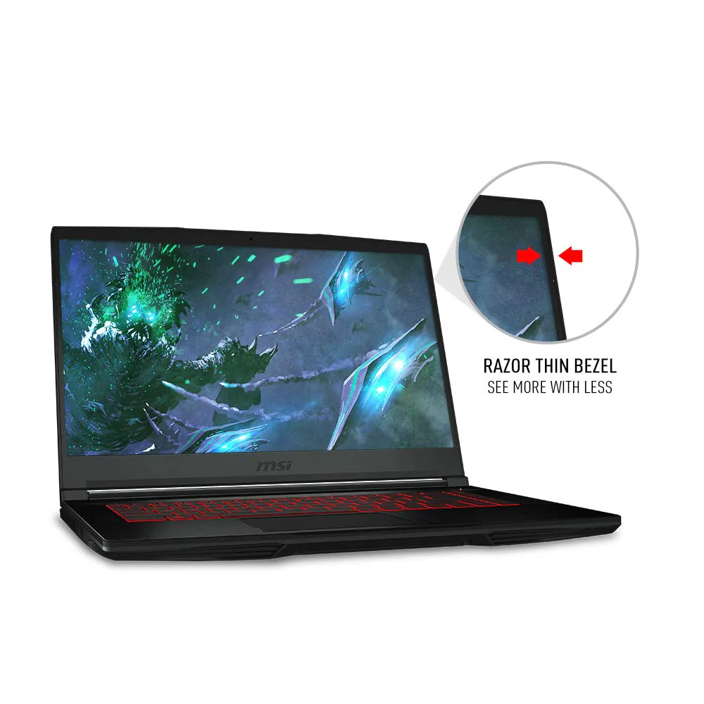 MSI GF63 với Nvidia GTX 1660 Ti và GTX 1650