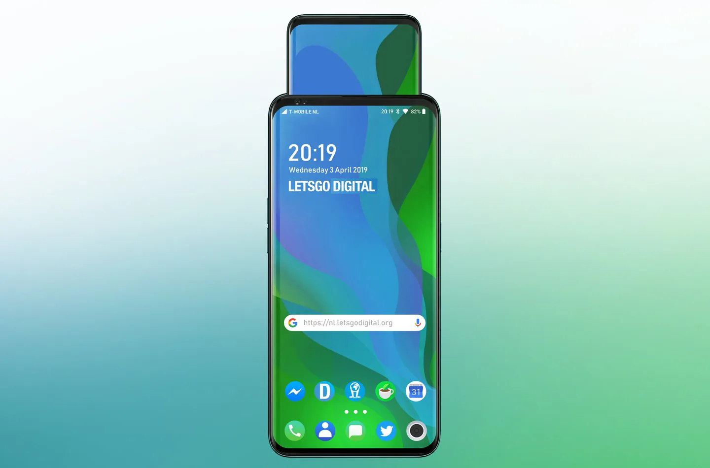 Oppo đăng kí bản quyền smartphone "màn hình trong màn hình"