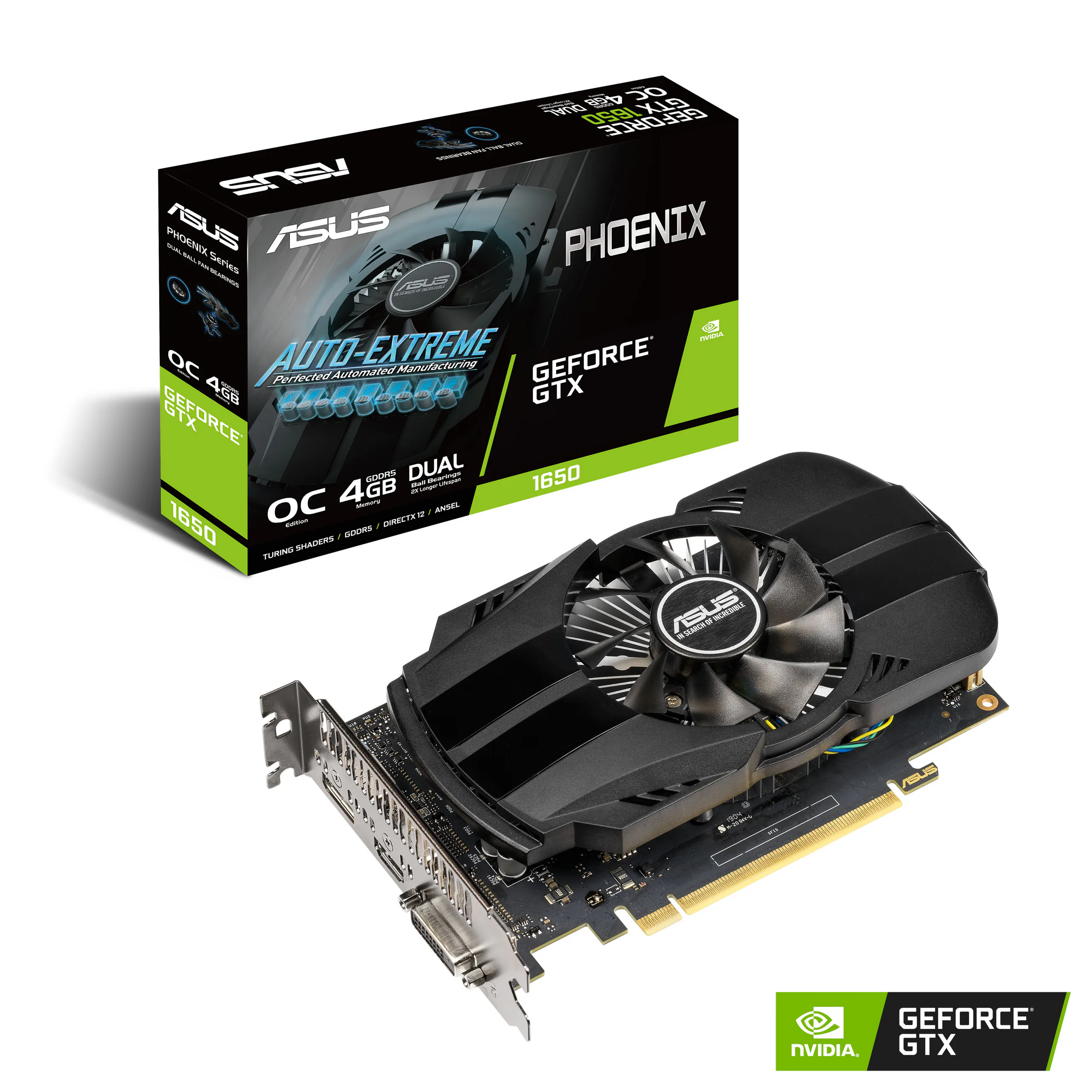 ASUS công bố các dòng sản phẩm card đồ họa ROG Strix, Dual và Phoenix GeForce GTX 1650
