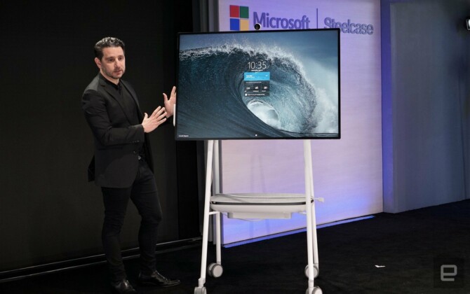 Microsoft giới thiệu màn hình liên kết Surface Hub 2S 85-inch