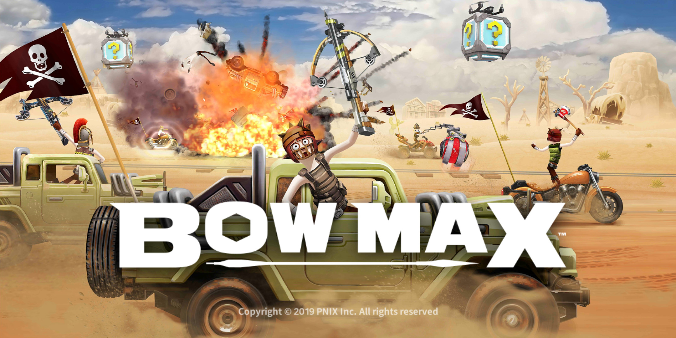 BOWMAX: game đua xe bắn súng “Mad Max” điên cuồng