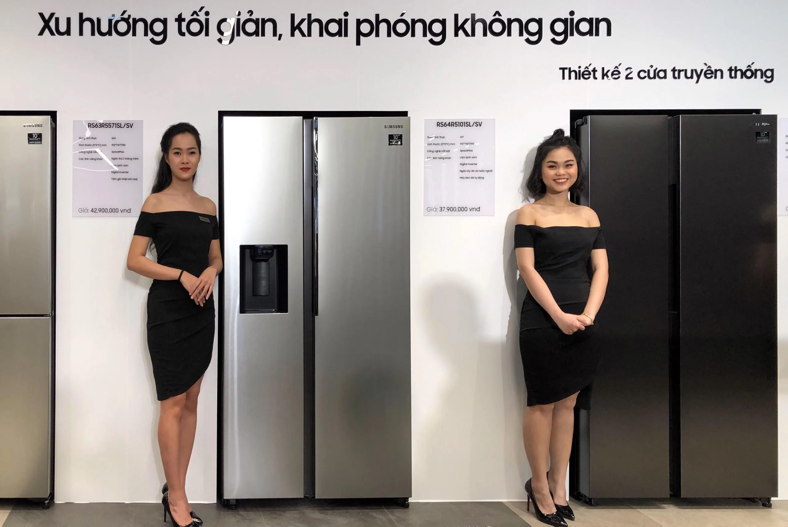 Samsung ra mắt thế hệ tủ lạnh Side by Side RS5000 tại Việt Nam