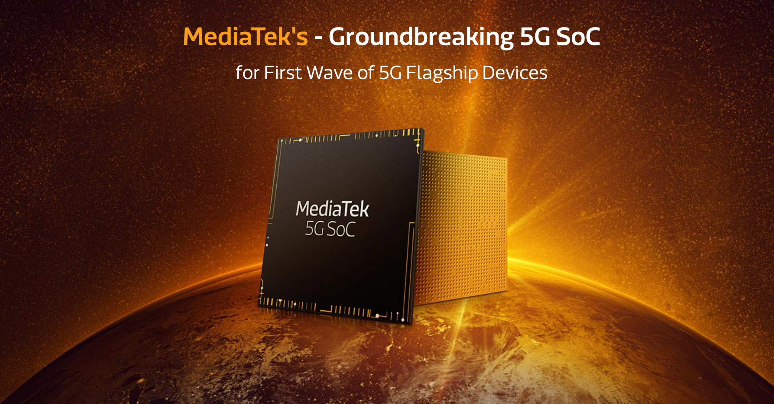 MediaTek công bố bộ vi xử lý 5G tiên phong đột phá cho các thiết bị cao cấp