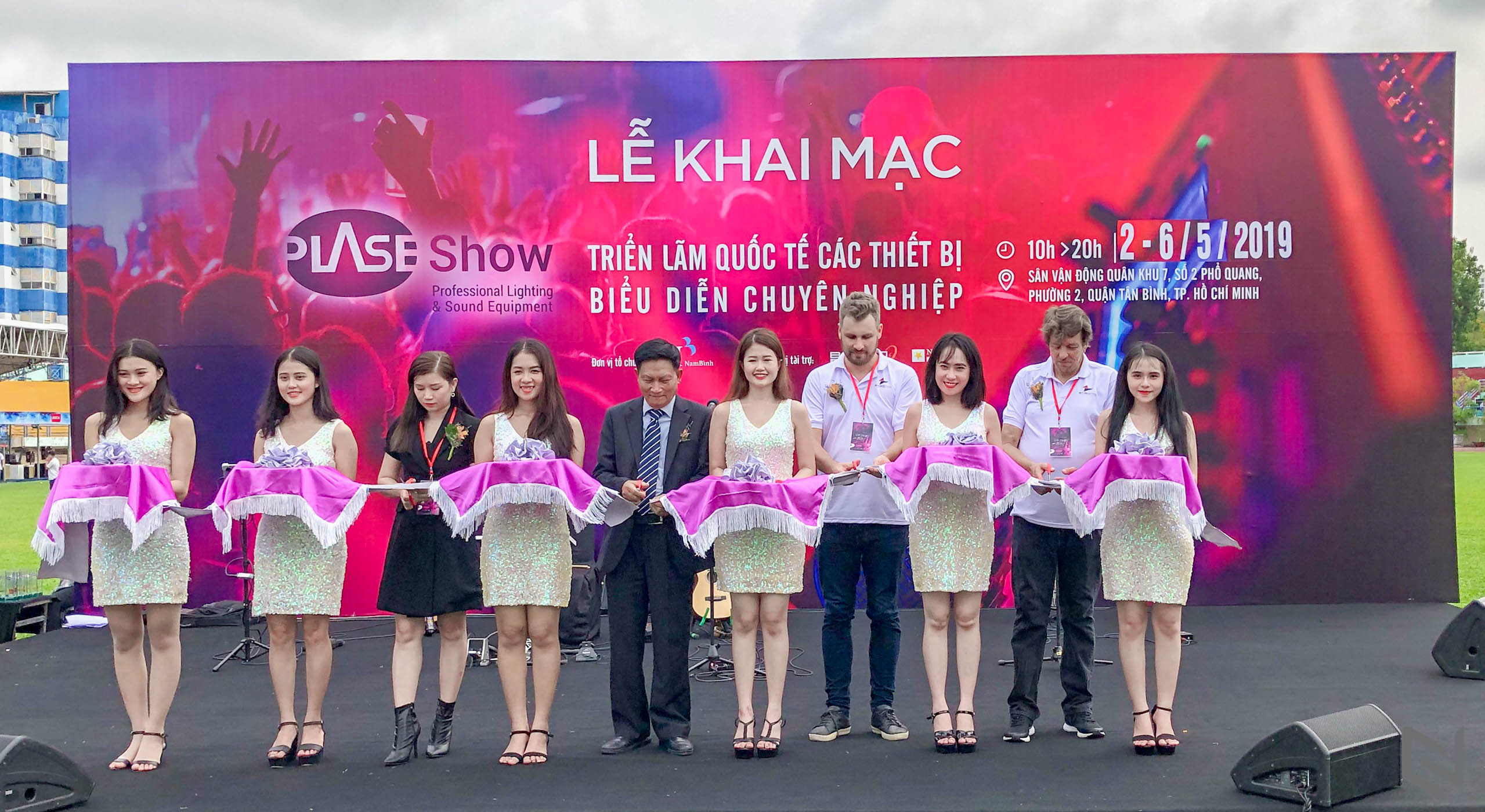 Triển lãm Quốc tế thiết bị biểu diễn chuyên nghiệp Plase Show chính thức khai mạc tại TP. Hồ Chí Minh