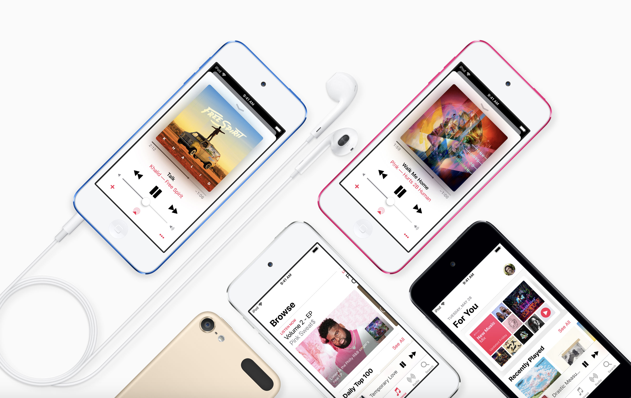 Apple giới thiệu iPod touch mới, mạnh hơn với A10 Fusion giá từ $199