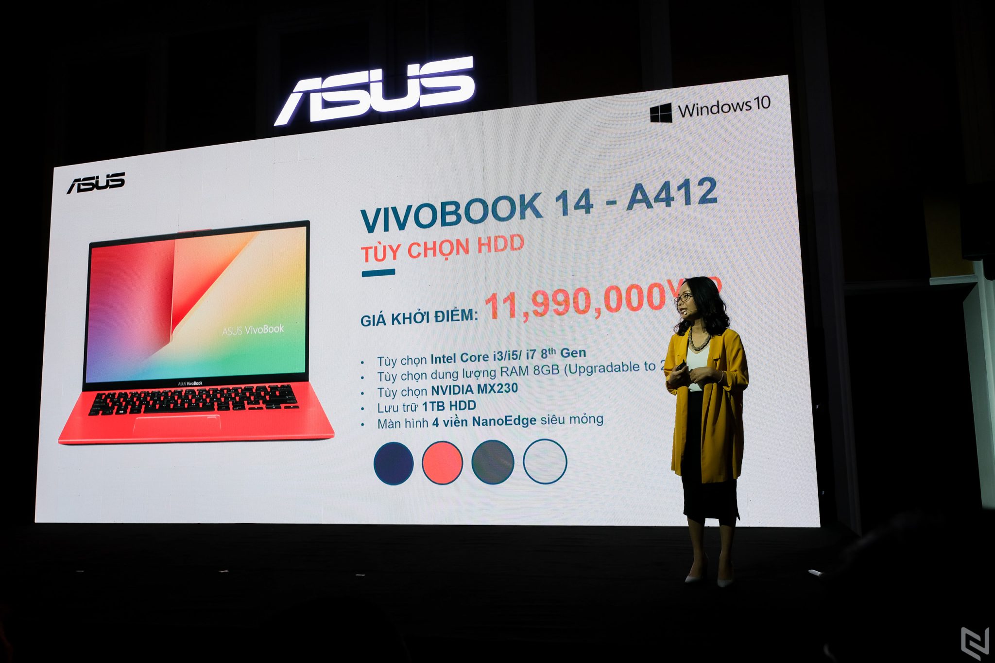 Ra mắt ASUS VivoBook 14/15 (A412/A512), ultrabook màu sắc, phổ cập SSD đến mọi người