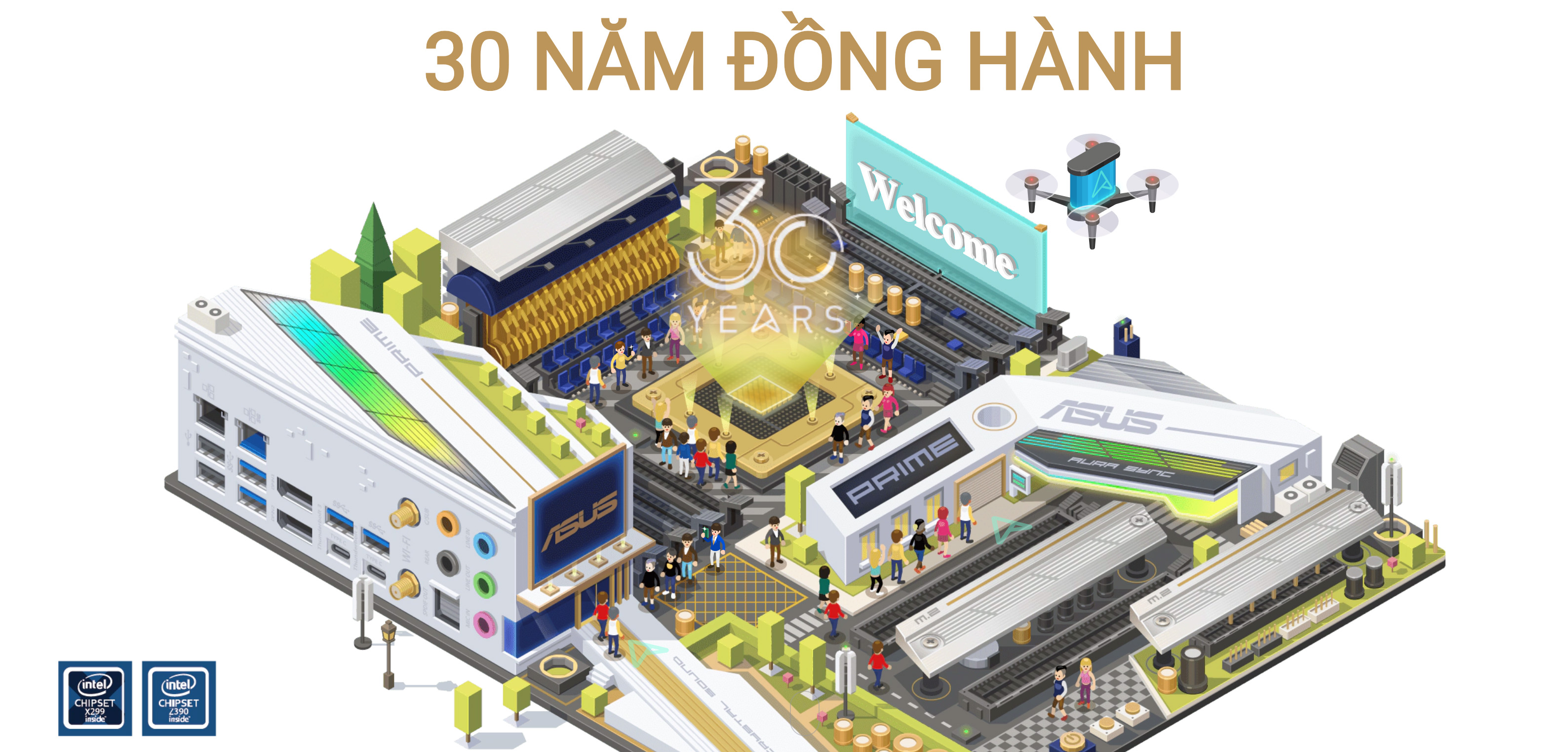 ASUS công bố chương trình 30 Years Together chào mừng 30 năm thành lập