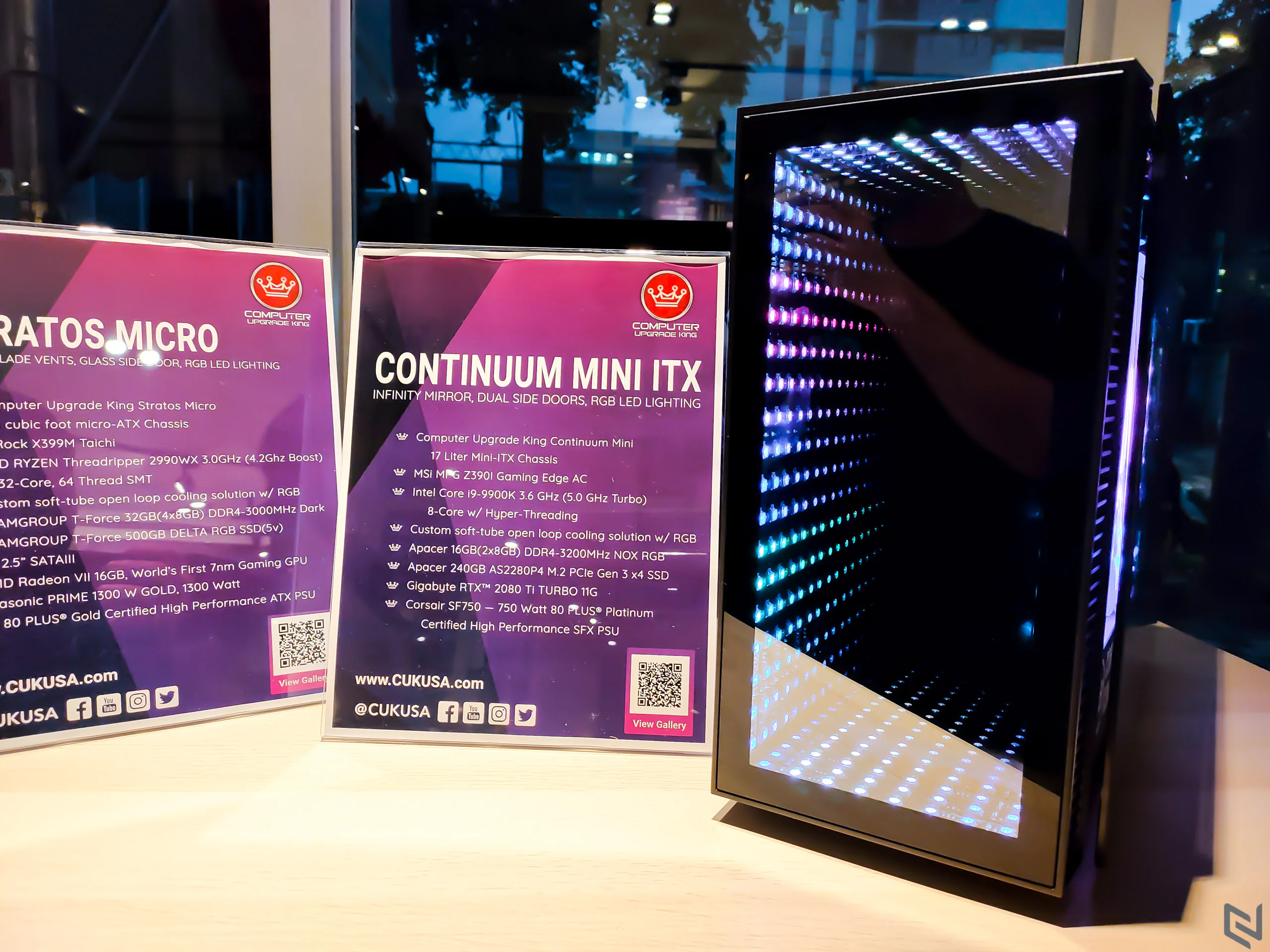 Hãng mod Computer Upgrade King mang đến hai dàn PC "nhỏ mà có võ" tại Computex 2019