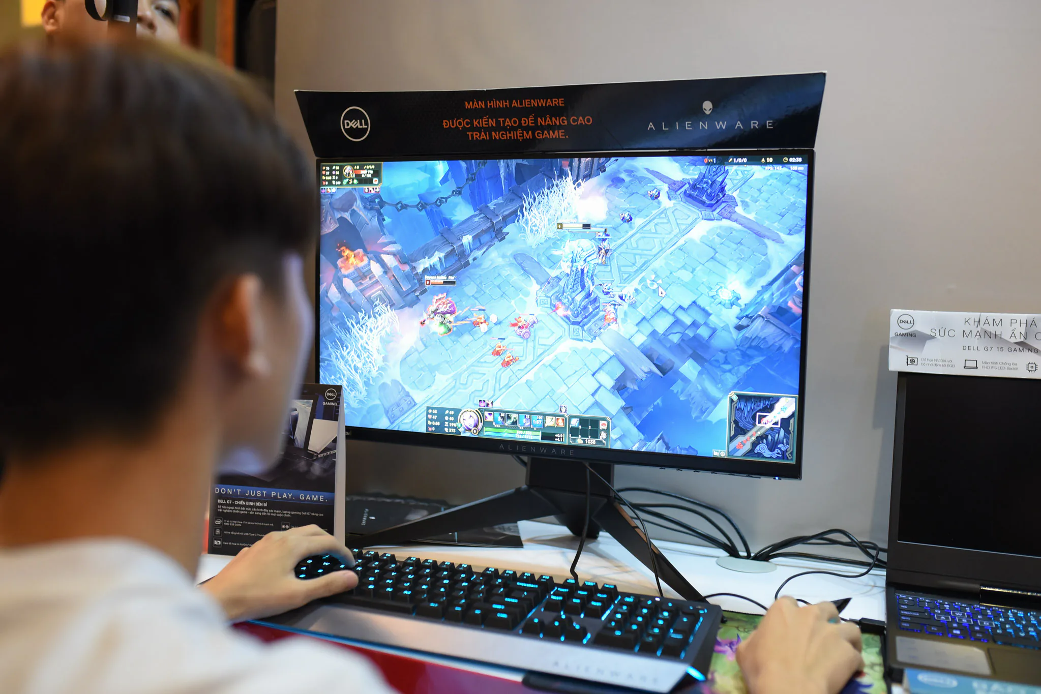 Riot Games sử dụng màn hình, máy tính Dell Alienware cho giải MSI 2019