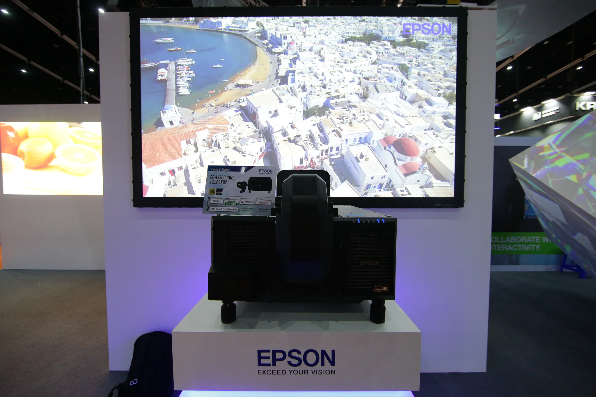 Epson ra mắt máy chiếu công nghệ 3LCD độ sáng 30,000 lumens tại Infocomm ĐNA 2019
