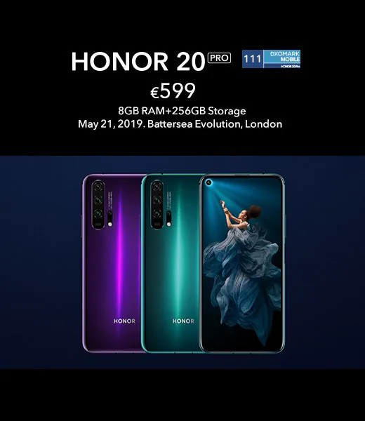 Honor ra mắt bộ đôi 20/20 Pro thiết kế mặt lưng đẹp, cấu hình khủng, camera rất ấn tượng và giá bán tầm trung