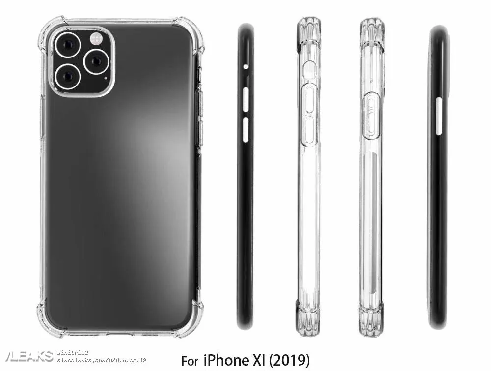 Xuất hiện ảnh render ốp lưng iPhone 2019 với camera "bướu"