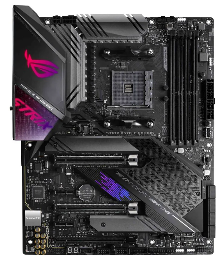 Asus công bố dòng bo mạch chủ AMD X570 Series