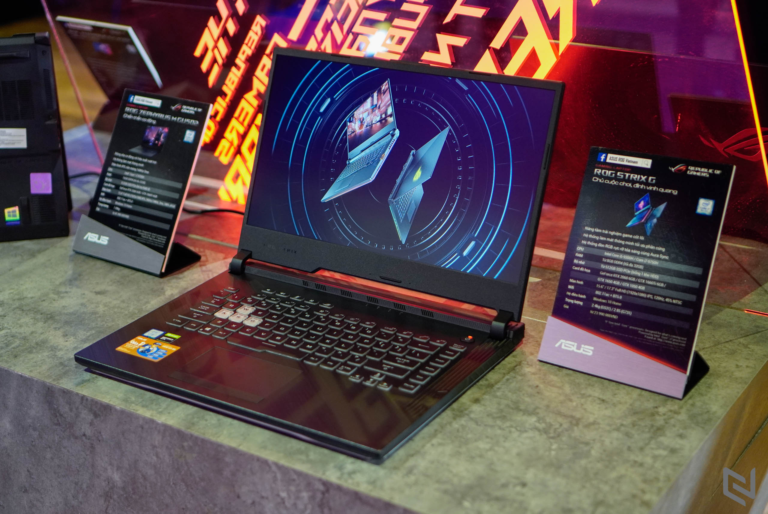 ASUS ROG công bố dải laptop gaming trang bị CPU Intel Core thế hệ 9 tại sự kiện BE UNSTOPPABLE