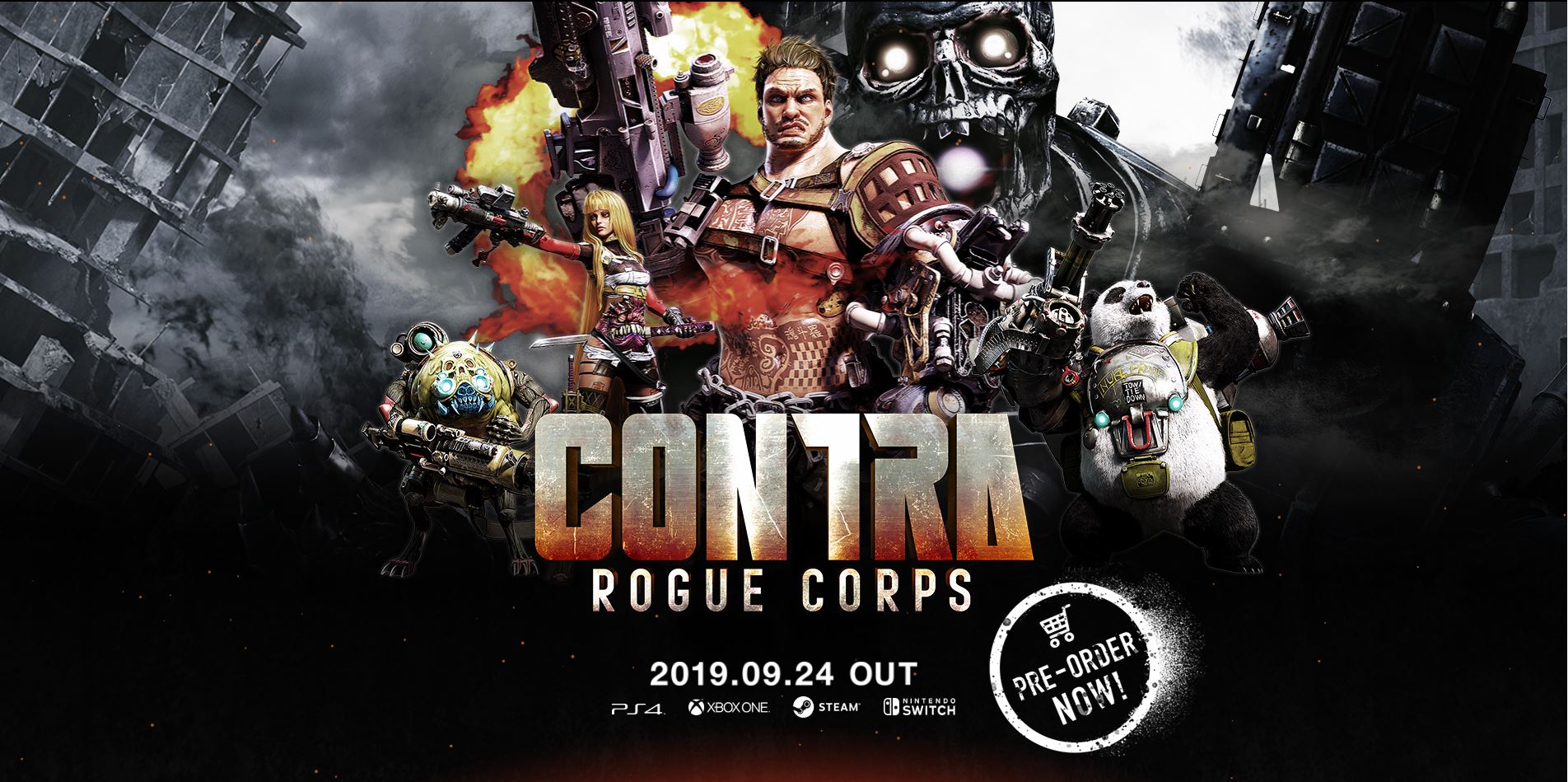 Contra: Rogue Corps game bắn súng TPP mới đến từ Konami