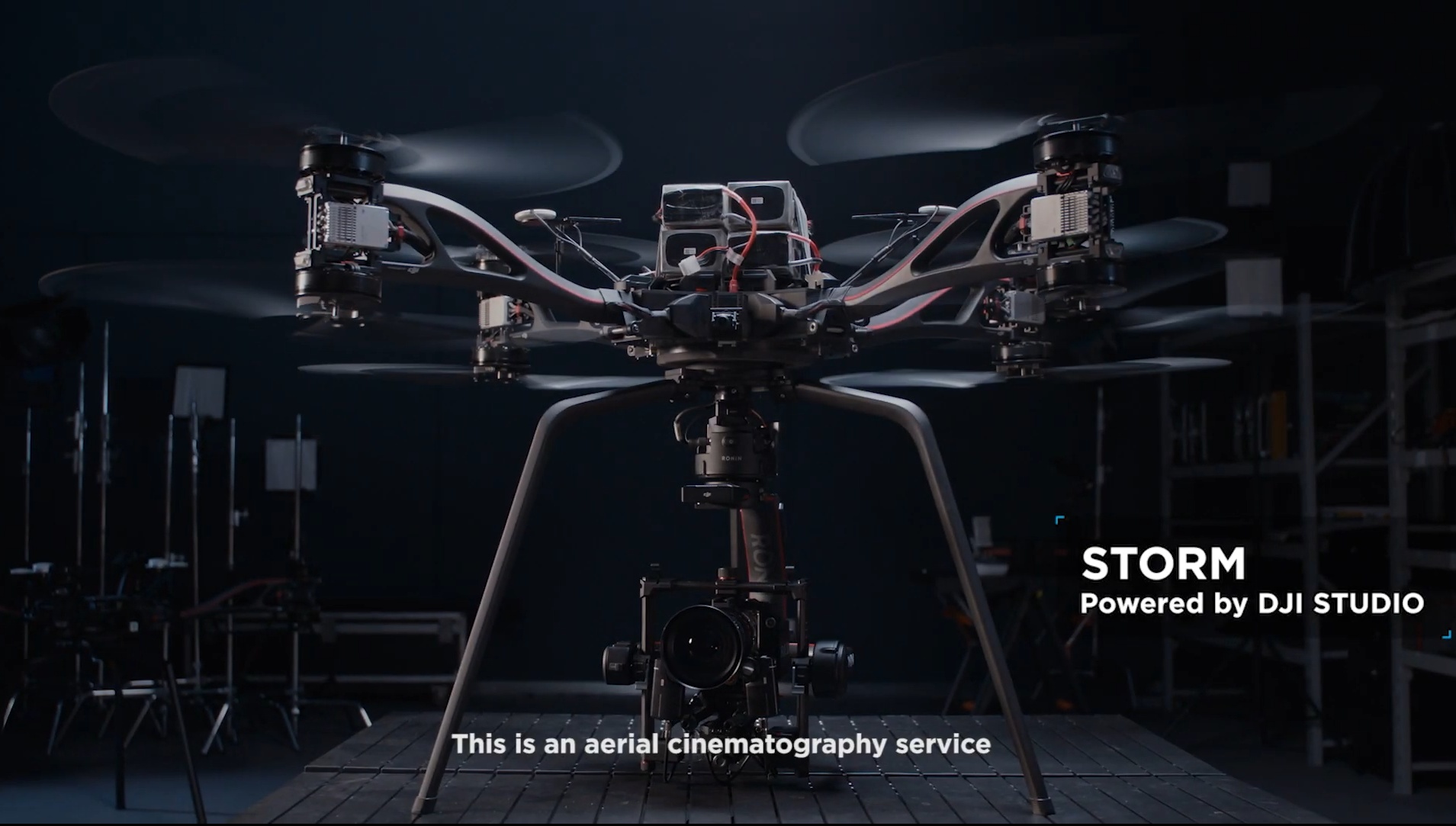 DJI Studio lặng lẽ ra mắt chính thức drone STORM mới dành cho quay phim chuyên nghiệp