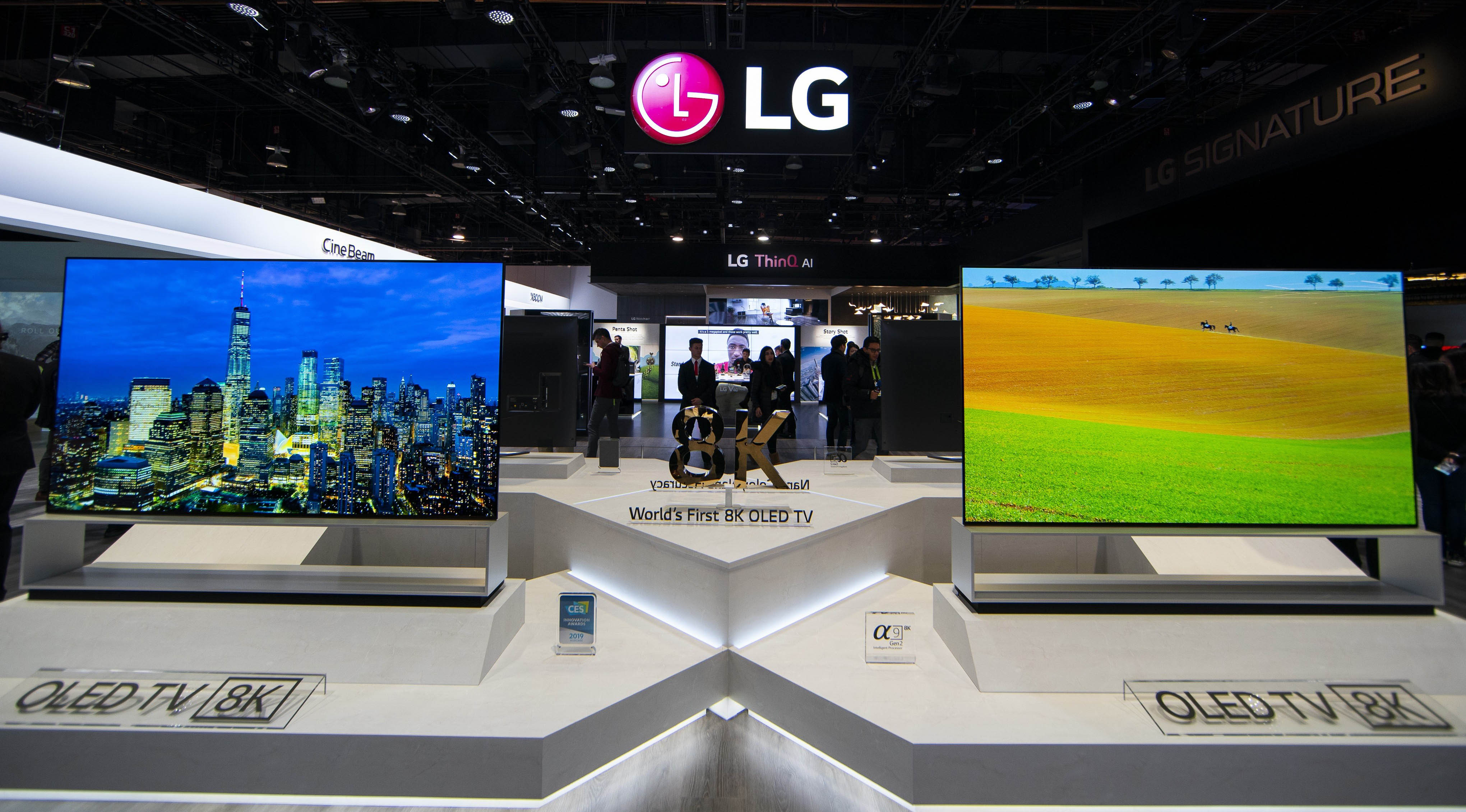 LG mở bán TV OLED 8K đầu tiên trên thế giới trong tuần này