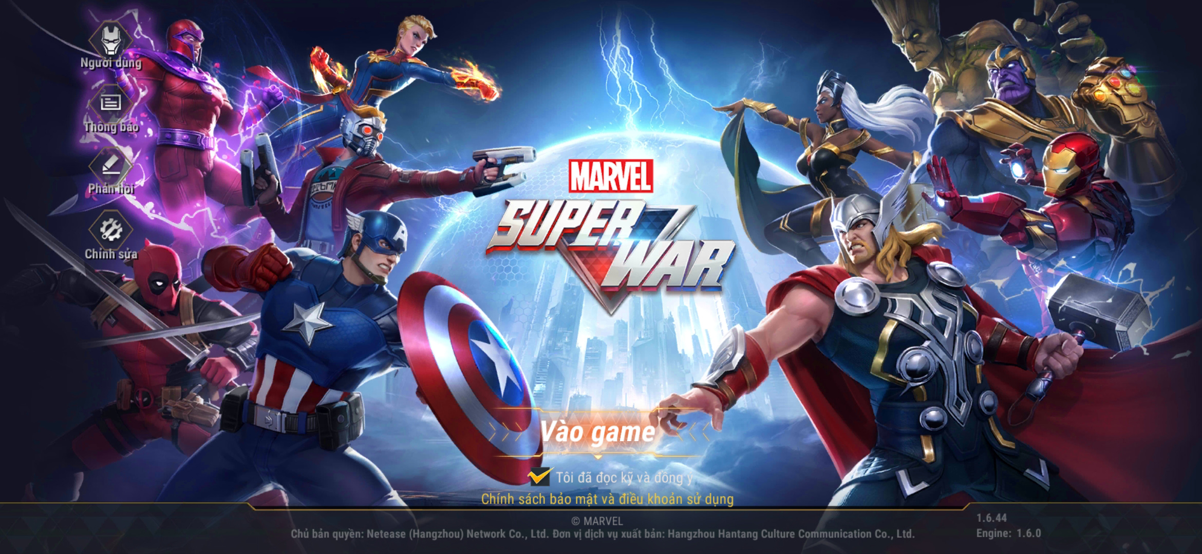 Marvel hợp tác với NetEase ra mắt game Moba mới trên di động: Marvel Super War