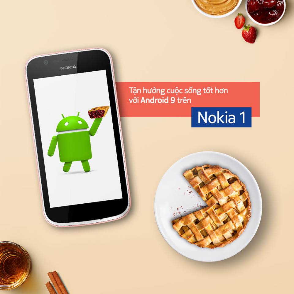 Nokia 1 chính thức được nâng cấp lên hệ điều hành Android 9 Pie