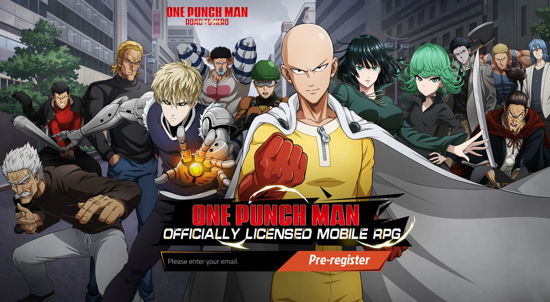 One Punch Man: Road To Hero – Thánh Phồng góp mặt trong tựa game Mobile hoàn toàn mới