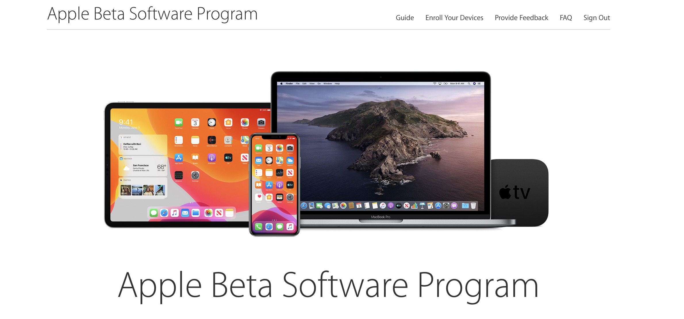 Đã có Public beta cho iOS 13, iPadOS, macOS Catalina và tvOS 13