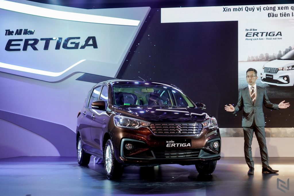 Suzuki ERTIGA hoàn toàn mới ra mắt thị trường Việt, xe đa dụng 7 chỗ giá từ 500 triệu đồng