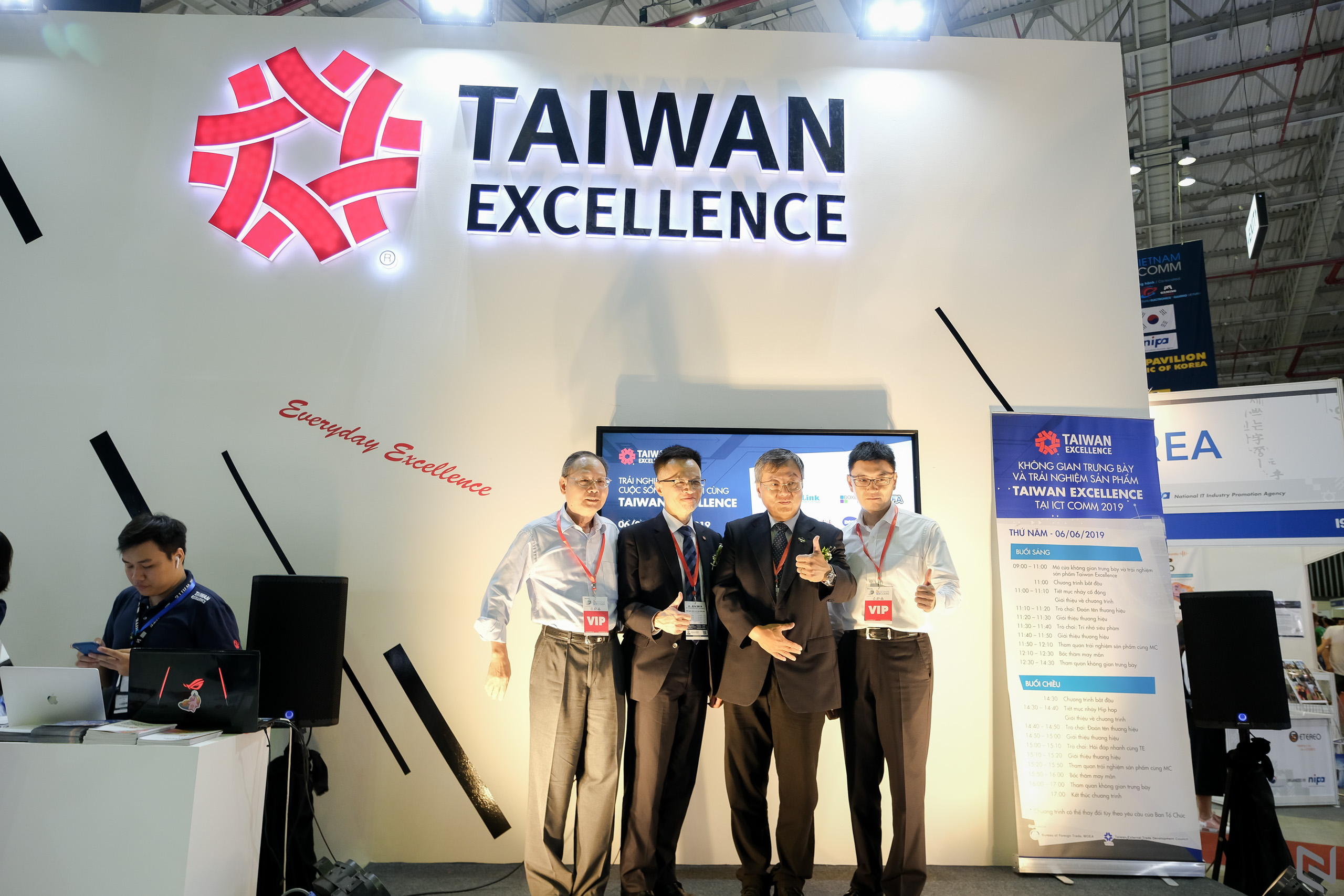 Taiwan Excellence mang dấu ấn công nghệ đột phá đến triển lãm ICT COMM 2019