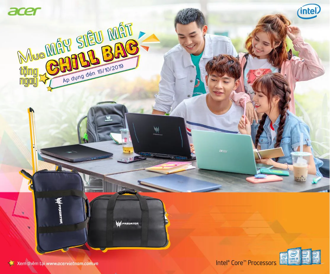 Acer giới thiệu chương trình khuyến mãi lớn nhất trong năm nhân mùa tựu trường Back To School