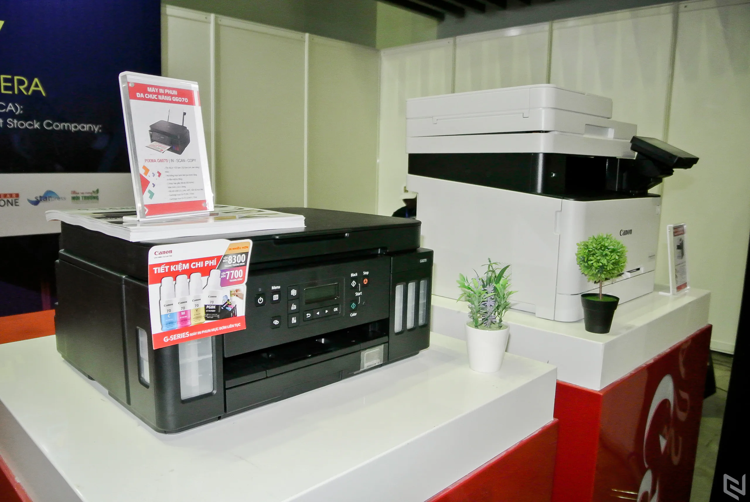 Canon ra mắt loạt máy in phun đa năng WG7700 Series và máy in phun mực bơm liên tục PIXMA G series mới tại Việt Nam